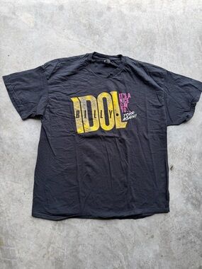 Men’s XXL Billy Idol Band T Shirt